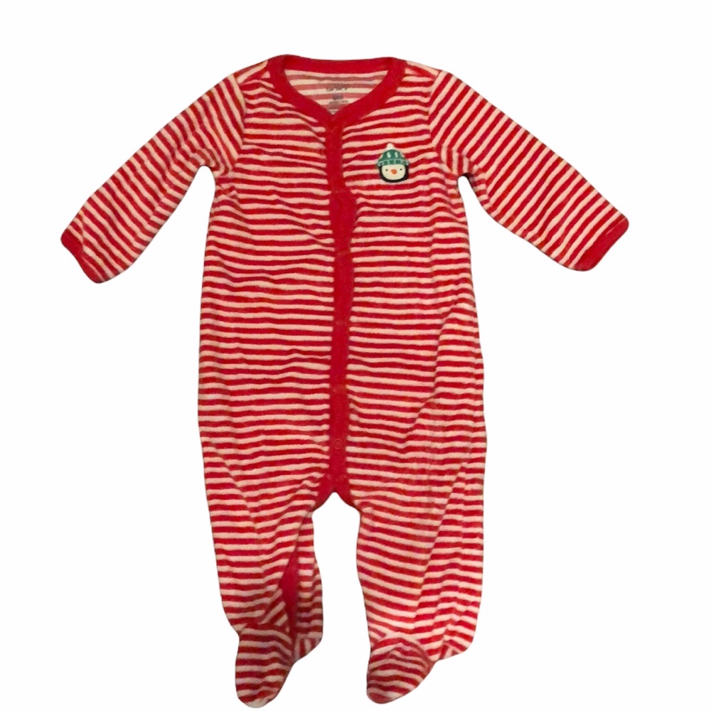 Carter’s Holiday Fleece Sleep n Play size 6 months